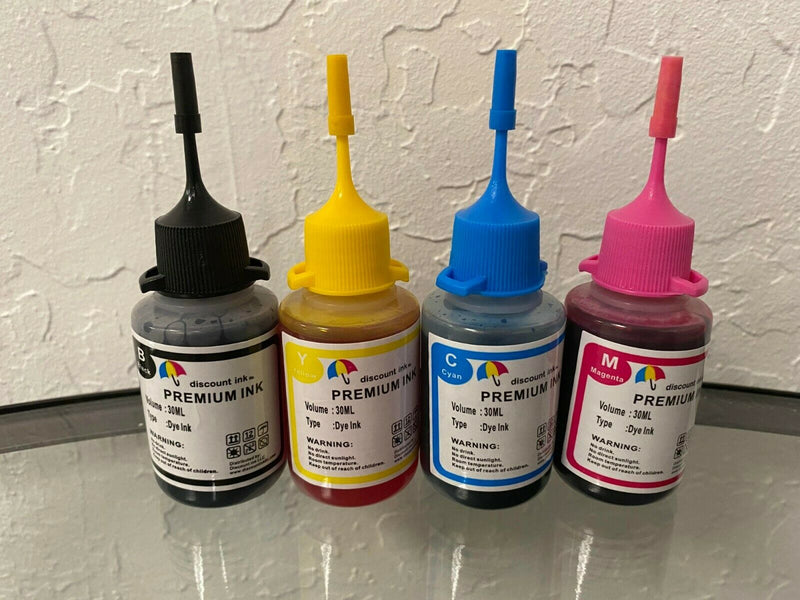 4x30ml Refill ink kit for Canon PG 245XL CL 246XL PIXMA MG2420 MG2520 MG2922