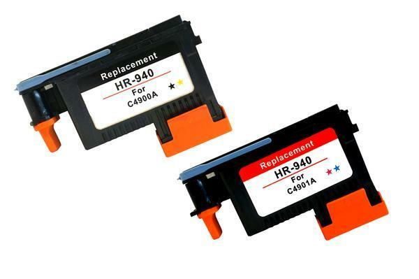 Reman 940 Printhead Black/Yellow C4900A Cyan/Magenta C4901A For HP 8000a 8500a
