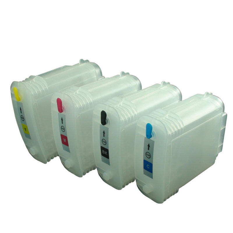 Empty Refillable ink cartridge 82 & 10 for HP Designjet 500ps 800 120ps 50 815