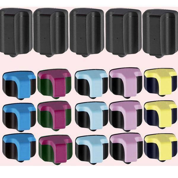 20 Pack Comp Ink Cartridges For HP 02 #02 PhotoSmart C7180 C7280 D7460 D7160