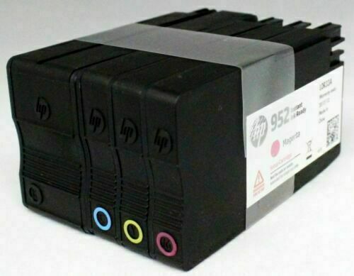 4pk Set HP 952 Ink Cartridges NEW GENUINE Officejet 8710 8210 8720 8730