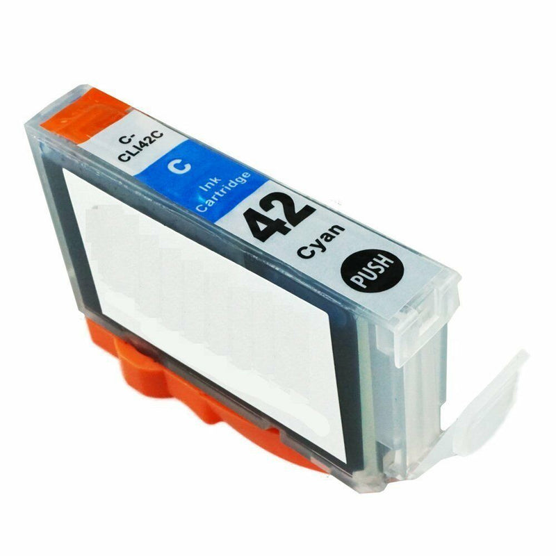 2-PACK CLI-42 Cyan Ink Cartridge Tank for Canon PIXMA PRO-100 Printers