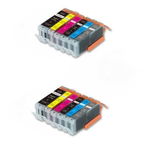 12 PK Ink Set for PGI-250XL CLI-251XL Canon MG6320 MG7120 MG7520