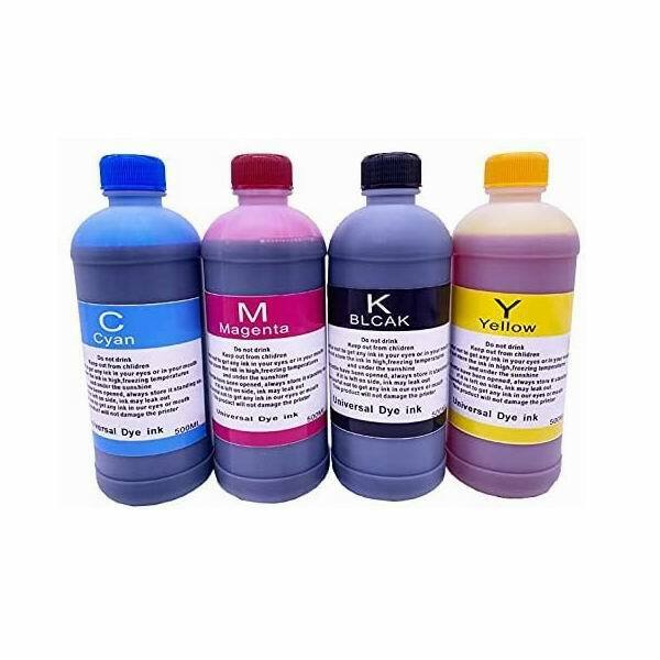 CIS BULK Ink Refill Bottles For Brother LC41 LC51 LC61 lc75 lc105 lc103 4x500ml