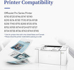 952XL Black Tri-Color Ink Cartridge for HP Officejet Pro 8727 8734 8735 8736