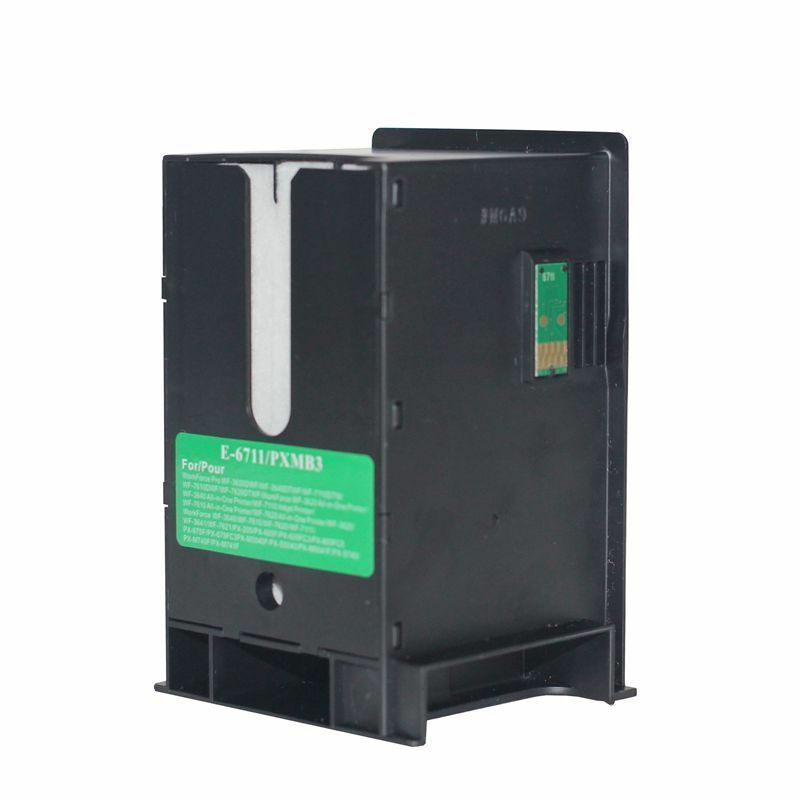 T6711 Maintenance tank Box For WF-3621 3620 3640 7110 7610 7620 3011 Printer