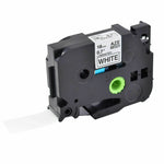 TZe241 TZ241 3/4" Black on White Laminated Label tape 18mm For Brother P-Touch