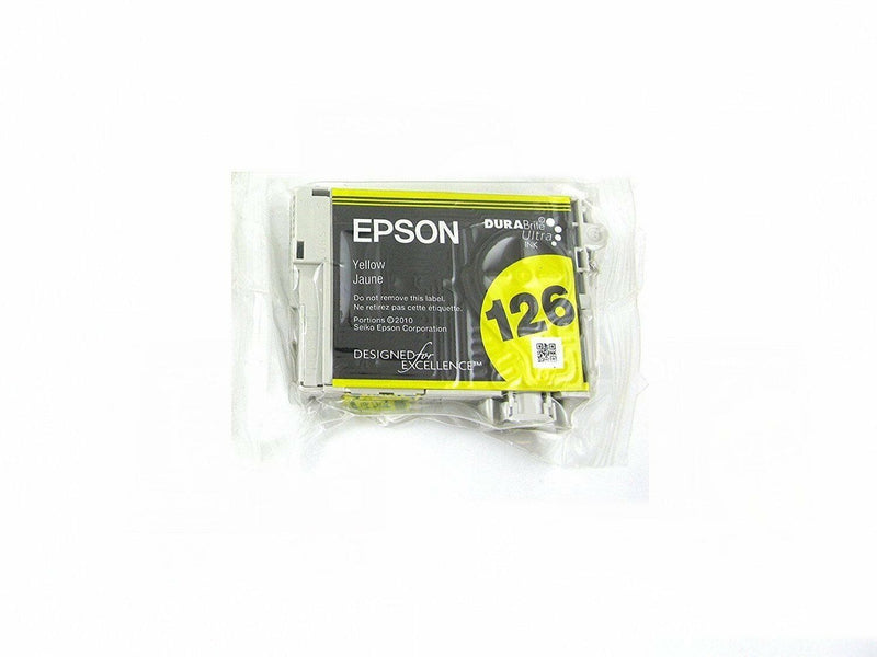 GENUINE Epson 126 Yellow Ink T126420 WORKFORCE 630 633 635 645 840 845