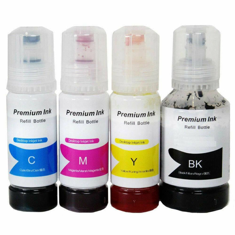 Compatible Epson 664 BK & Color Ink Set of 4 for ET 2500, 2550, 4500 & ET 16500