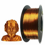 PLA Silk Copper Filament 1.75mm 3D Printer Filament 2.2 LBS Spool 3D Printing