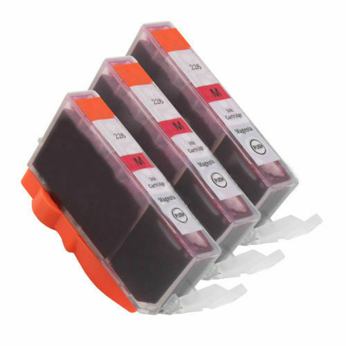 3 Magenta Ink Compatible for CLI-226 Canon MG5220 MG5320 MG6120 MG6220