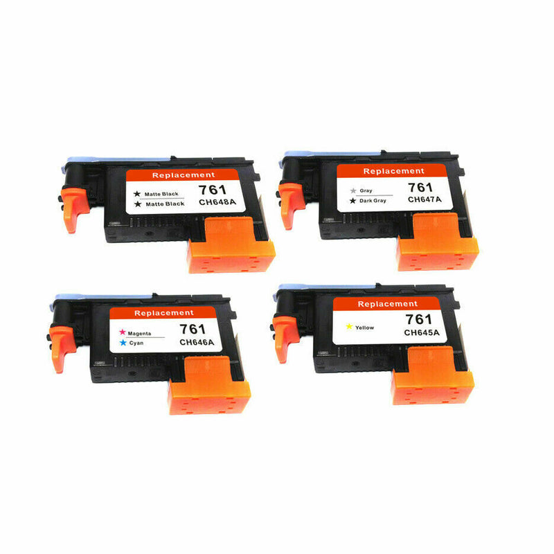 4 Reman HP 761 Printhead for HP Designjet T7100 T7200 Printer