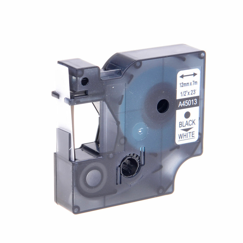 Compatible for DYMO 12mm D1 Black Print on Colors Label Tapes 1/2'' LabelManager
