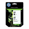 HP 61 Black & Tri-Color Combo Pack Ink Cartridge Exp 2023 CR259FN