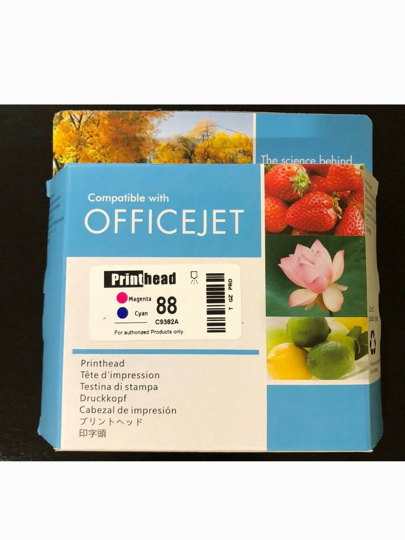 HP 88 Printhead Cyan Magenta C9382A For HP K5300 K8600 L7380