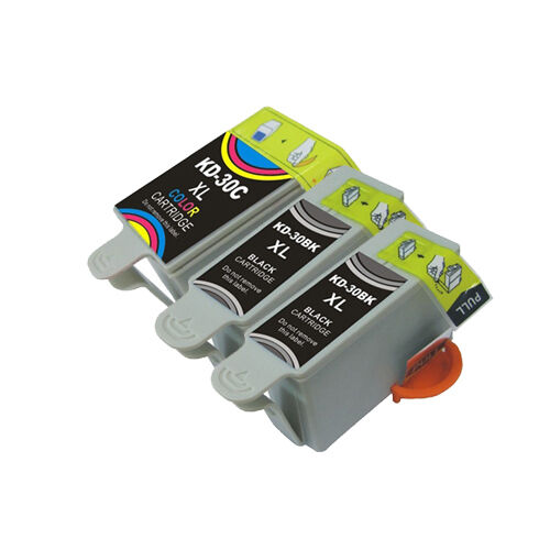 3 Ink Cartridges for Kodak 30B 30C 30XL for Hero 3.1 5.1 ESP C310 C510 2150