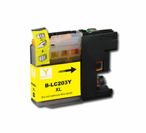 YELLOW ink Cartridge fits Brother LC203 XL J680DW J880DW J885DW