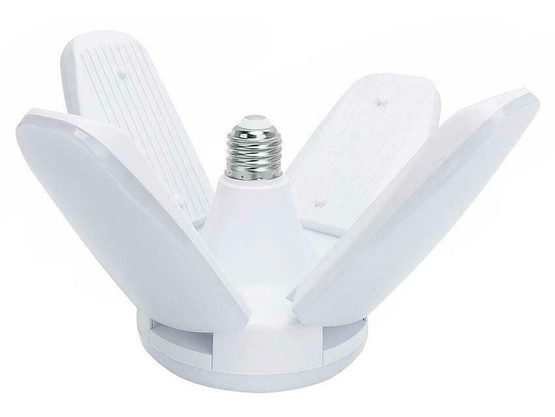 LED Garage Shop Work Lights 60 W 5500lm E27 Home Ceiling Fixture Deformable Lamp