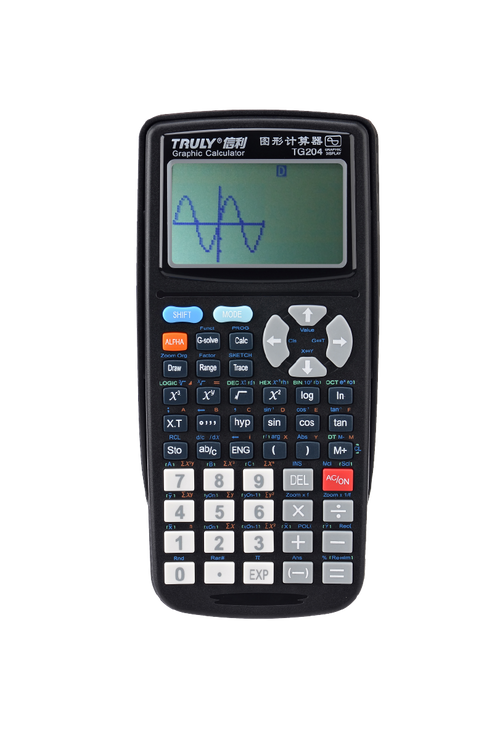 Truly Electronics TG204 School Smart Graphic Calculator, 250 Function Graphic
