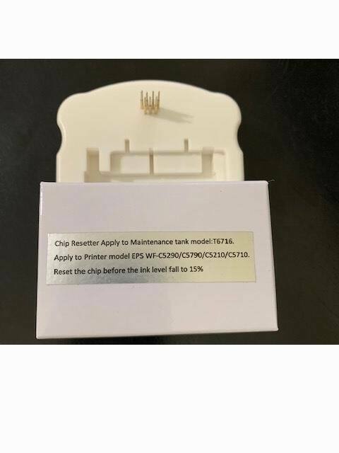Epson Maintenance Tank Chip Resetter T6716 T6715 For WF-C5210 C5710 C5790 C5290