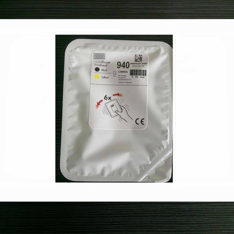 940 BLACK / YELLOW PRINTHEAD C4900A for HP OfficeJet Pro 8500 8000
