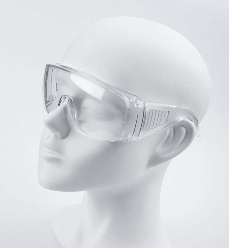 Sealed Transparent Safety Goggles Glasses Eye Protective Wide Work Lab