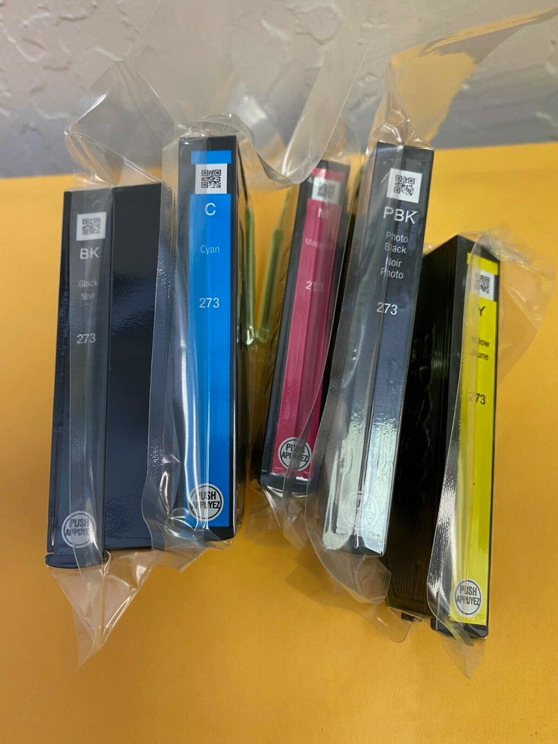 5 Packs Genuine Epson 273 Ink Set XP520 XP610 XP620 XP810 XP820