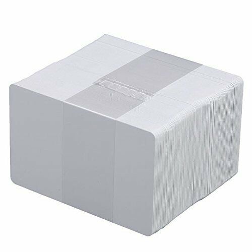 50 CR80 30Mil White Blank PVC Plastic Cards for Photo ID card Printers