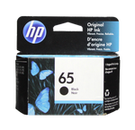 HP #65 Black Ink Cartridge 65 N9K02AN NEW GENUINE EXP 2024