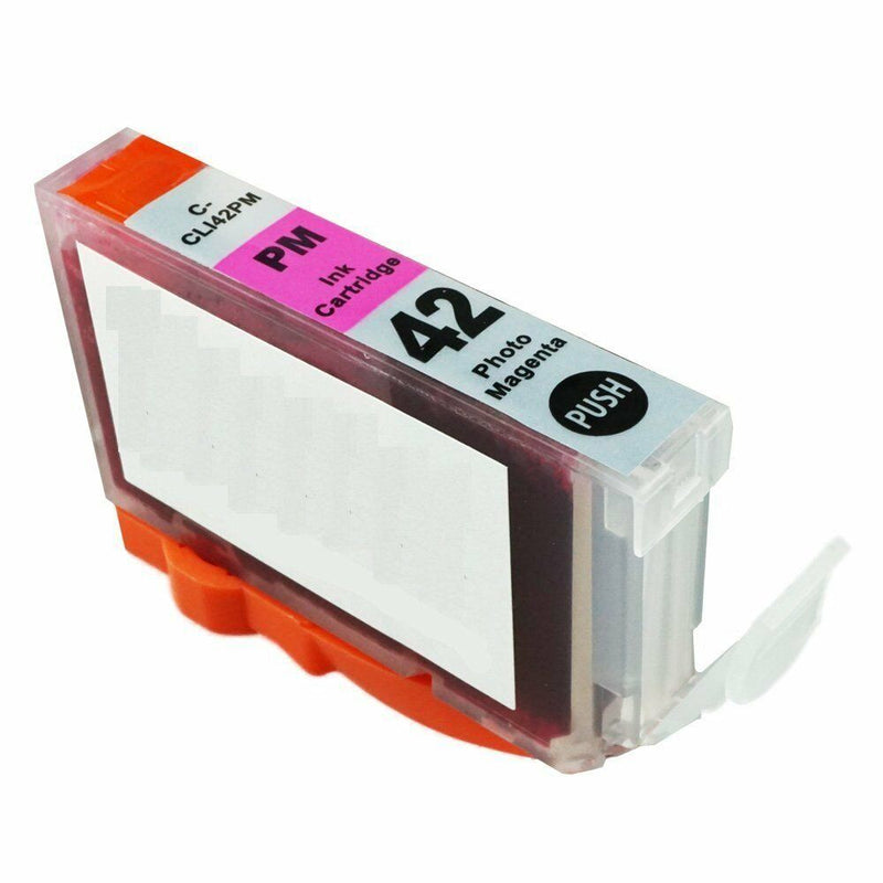 2PKS Photo Magenta Ink Cartridge for Canon CLI-42 CLI42 CLI 42 PIXMA PRO-100
