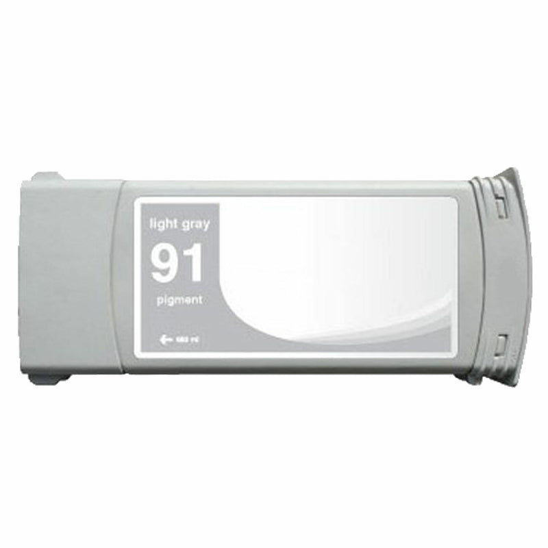 Remanufactured Ink Cartridge for HP C9466A (HP 91) Light Grey Z6100 Z6100ps