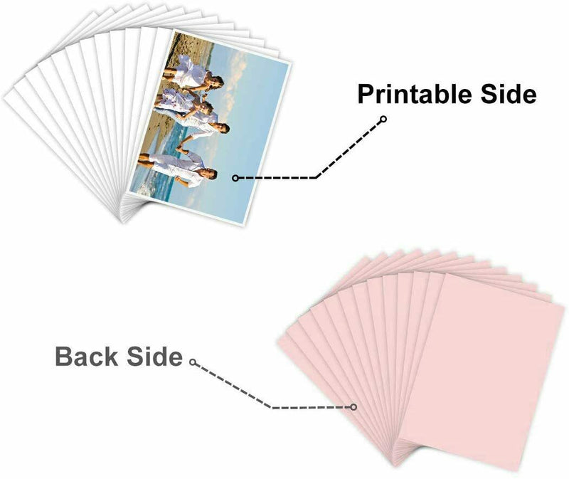 100 Sheets A4 Heat Sublimation Paper Transfer Paper for Inkjet T-Shirts Mugs US