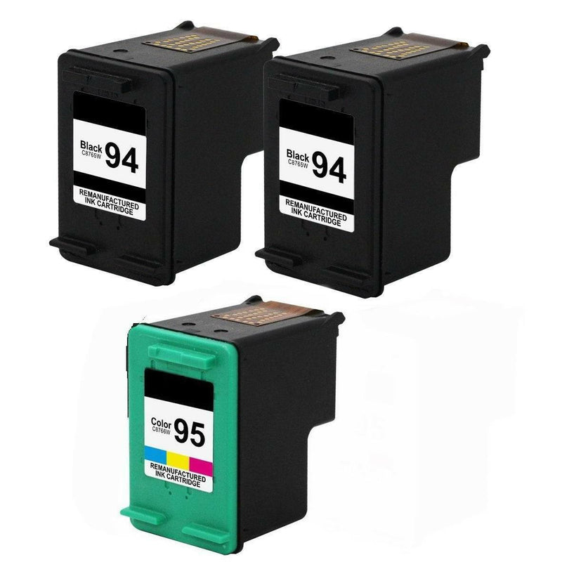 3PK Compatible for HP 94 95 Ink For HP OfficeJet 7210v 7210 6210xi 6210v 6210