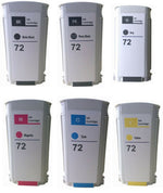 Bundle HP 72 Compatible ink cartridges plus printhead for HP Designjet T610 620