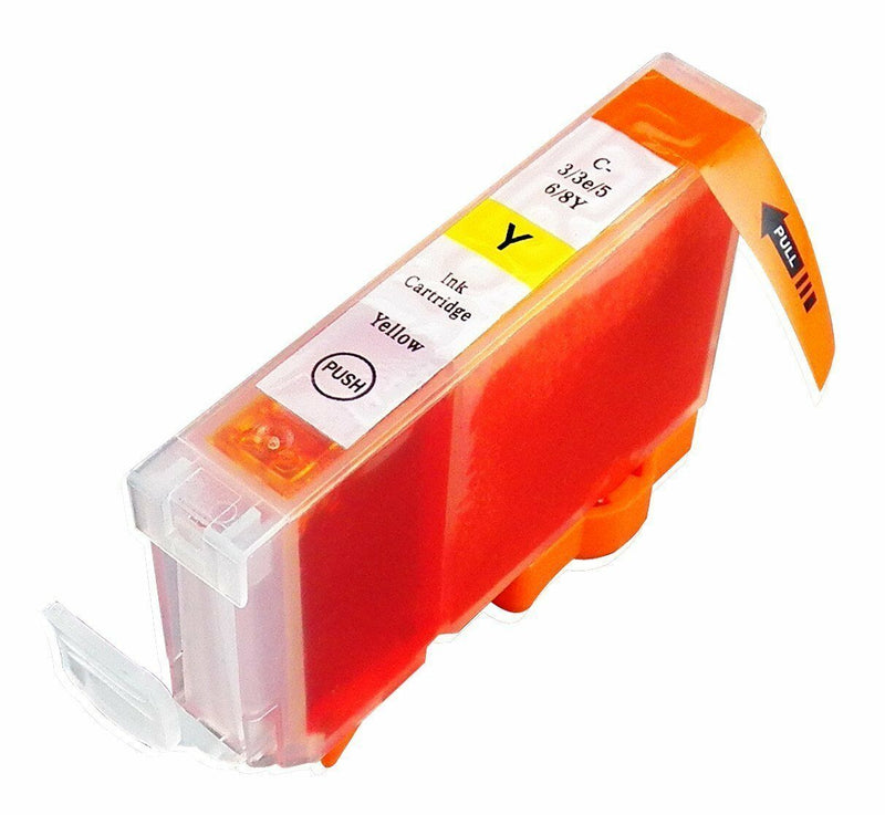 1 PK YELLOW Ink Tank fits CLI-8 CLI 8 CLI8Y Canon iP4300 iP4500 iP6600D iP6700D
