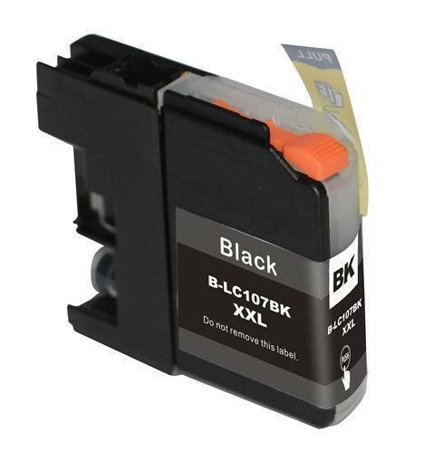 LC107 LC-107 XL Black Ink for Brother MFC J4310 MFC J4310DW J4310 J4410DW J4410