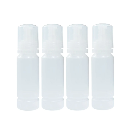 4x70ml Universal for Ecotank Bottles Empty T502 T512 Empty Ink Bottles for Epson 2750 2850 4760 3750 ET-4750 ET-3850 4850 ET-15000 ET8550