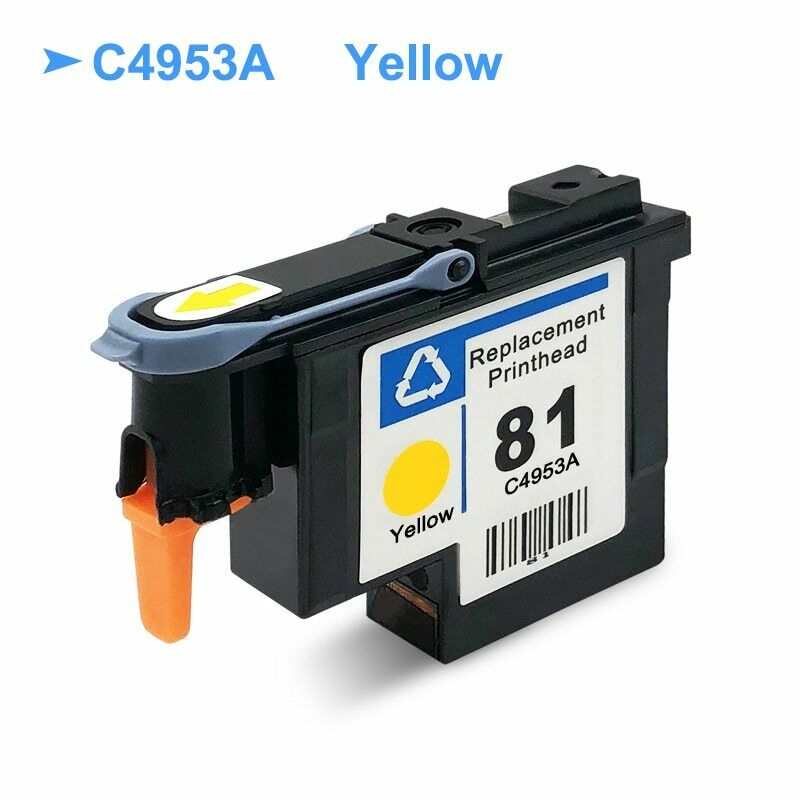 Refurbished HP 81 C4953A Yellow Printhead For DesignJet 5000 5500 5000PS 5500PS
