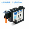 Refurbished For HP 81 C4954A Light Cyan Printhead For DesignJet 5000 5500