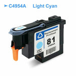 Refurbished For HP 81 C4954A Light Cyan Printhead For DesignJet 5000 5500