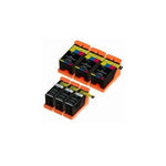 2PK Series 21 22 23 24 Black & Color Ink Cartridges for Dell V313w V715w Printer